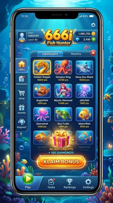 Galeri pratinjau visual 666i build APK resmi terbaru