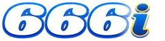 666i — logo banner resmi Indonesia